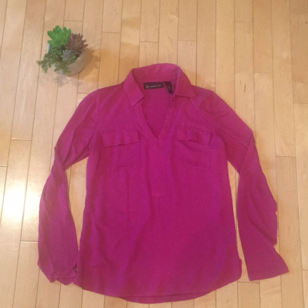 I•N•C. •. 3/4 Sleeve Pink XS Shirt/Blouse